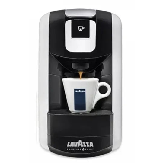 LOT MACHINE LAVAZZA EP MINI BLANCHE + 100 CAPSULES ESPRESSO POINT OFFERTES