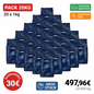 Café Lavazza Super Crema 20kg en grains pack professionnel 20 sachets