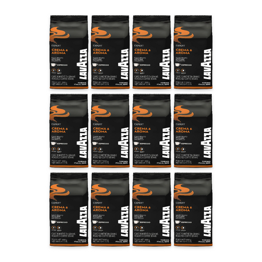 Pack 12 kg Lavazza Crema e Aroma Expert : 12 sachets de 1 kg