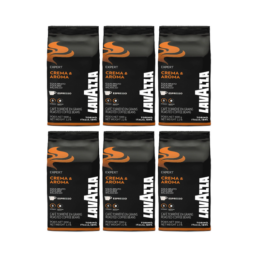 Pack 6 kg Lavazza Crema e Aroma Expert – 6 sachets de 1 kg