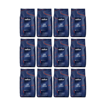 Pack 12 kg Lavazza Gran Espresso – 12 sachets de 1 kg