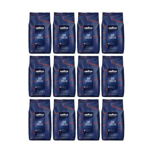 Pack 12 kg Lavazza Gran Espresso – 12 sachets de 1 kg