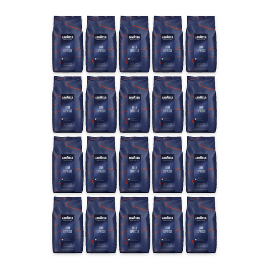 Pack 20 kg Lavazza Gran Espresso : 20 sachets de 1 kg
