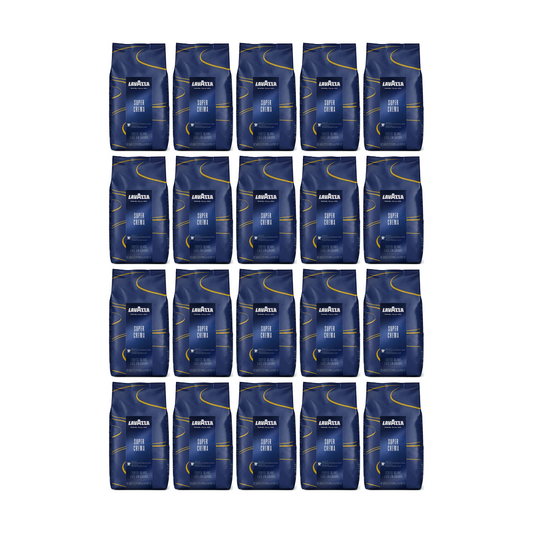 Pack 20 kg Lavazza Super Crema – 20 sachets de 1 kg