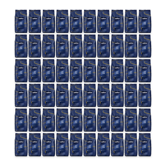 Pack 60 kg Lavazza Super Crema : 60 sachets de 1 kg de café en grains