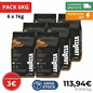 Pack 6kg Lavazza Crema e Aroma Expert (6 x 1kg) - Prix Pro
