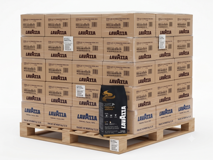 Café en grains Lavazza Crema & Aroma Expert - Palette Complète de 396 kg (66 Cartons)
