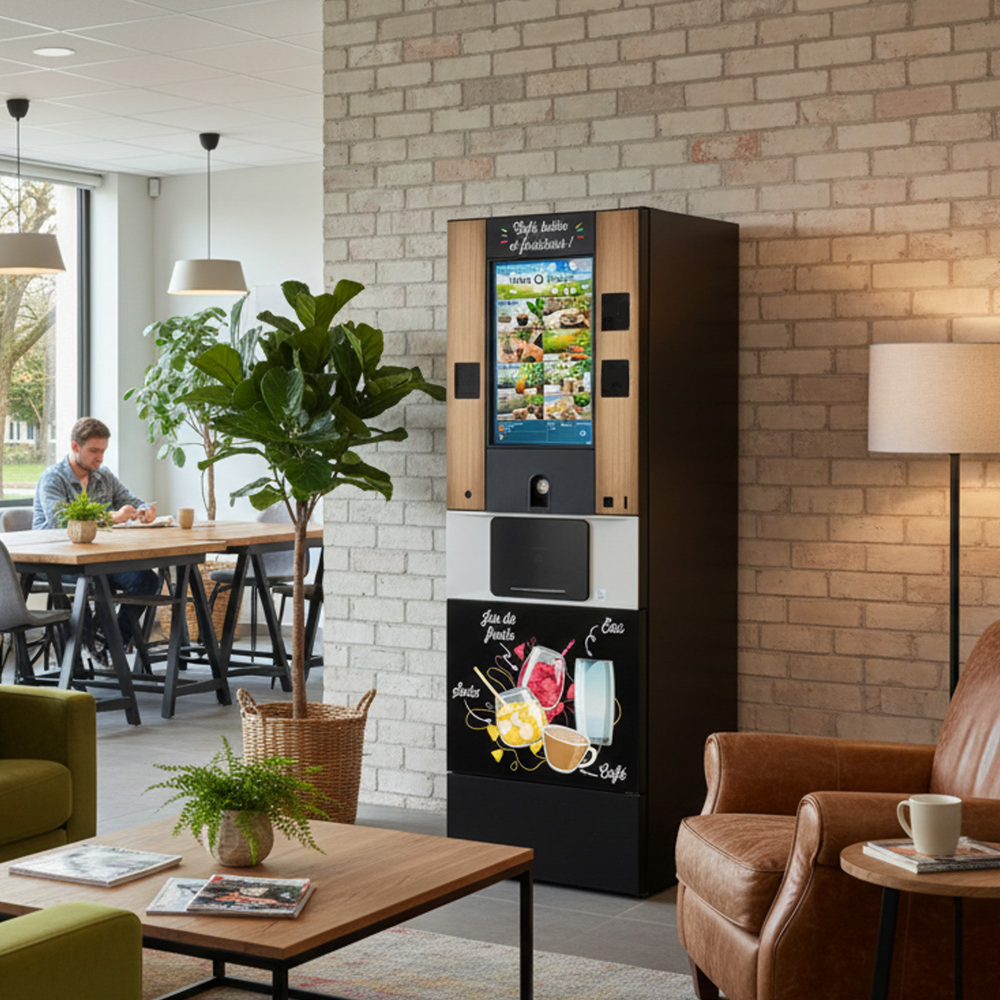 Rhea rhFS1 Touch Hot & Cold : boissons chaudes et froides dans une seule machine