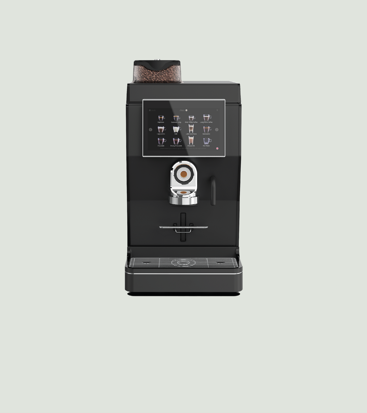 Machine à café professionnelle Rhea rhTT10, vue de face