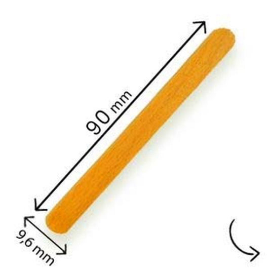 Touillettes Bois de Hêtre 90mm - Carton de 2500