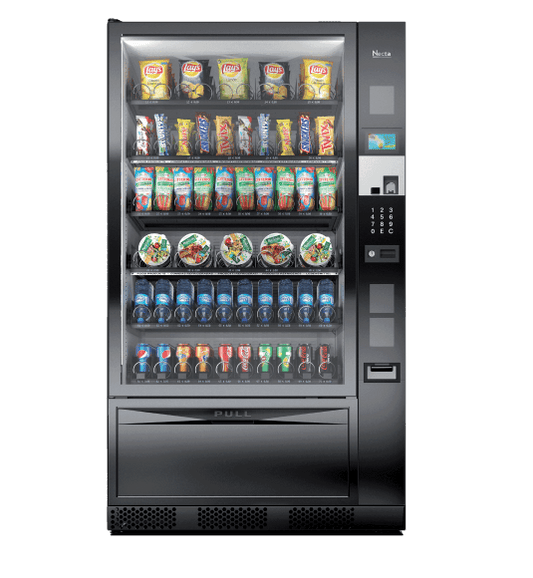 Distributeur de snacks et boissons Necta Gusto 10 grande capacité