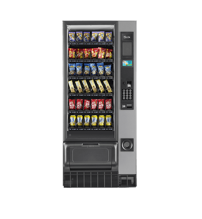Necta Gusto 6 M Food, vue de face avec produits frais