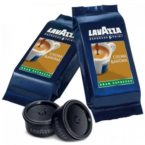 LOT MACHINE LAVAZZA EP MINI BLANCHE + 100 CAPSULES ESPRESSO POINT OFFERTES
